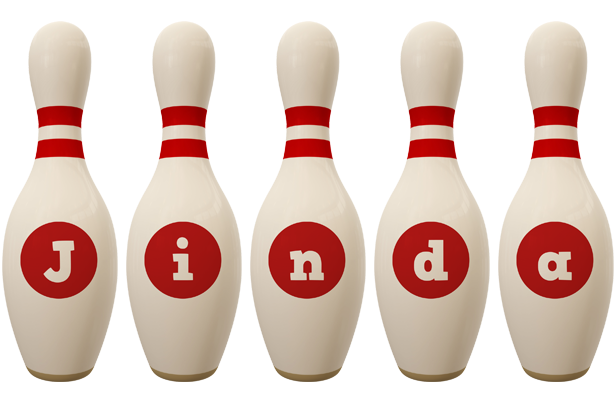 Jinda bowling-pin logo