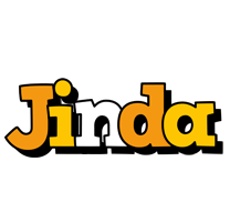 Jinda cartoon logo