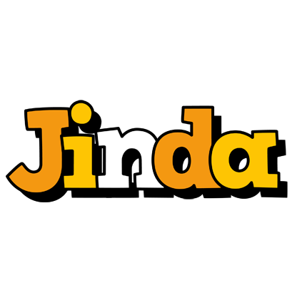 Jinda cartoon logo