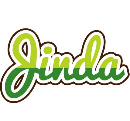 Jinda golfing logo