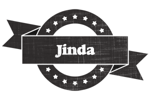 Jinda grunge logo