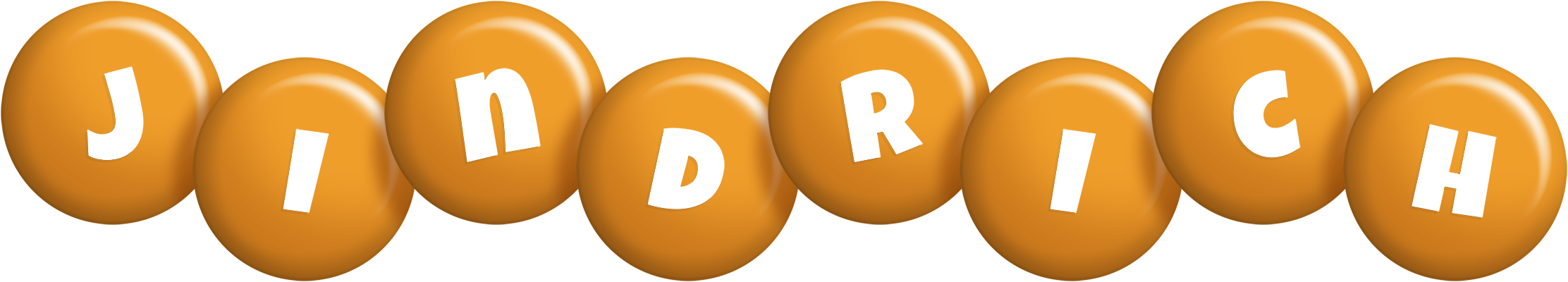 Jindrich candy-orange logo