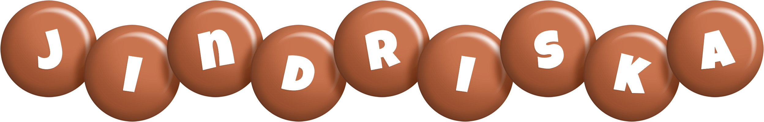 Jindriska candy-brown logo