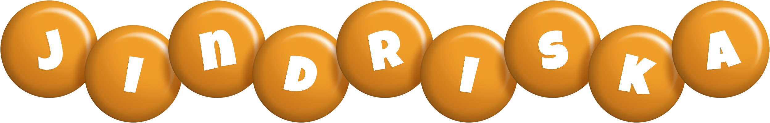 Jindriska candy-orange logo