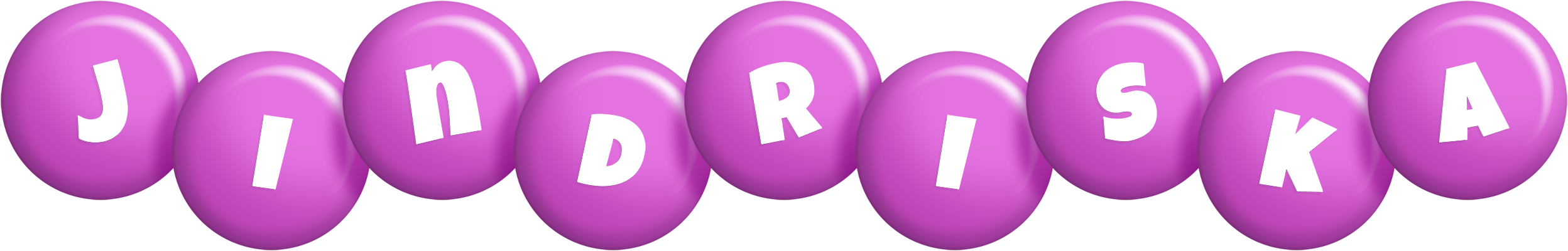 Jindriska candy-purple logo