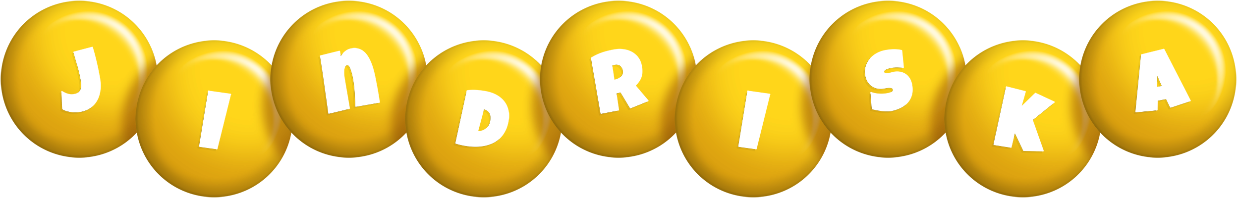 Jindriska candy-yellow logo