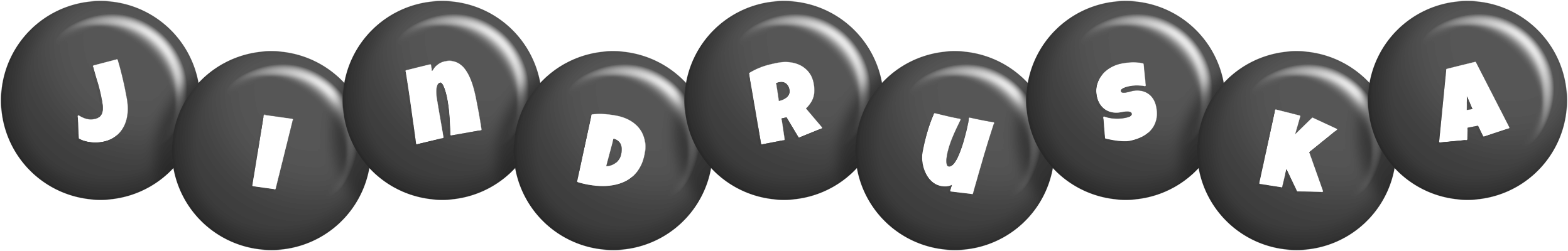Jindruska candy-black logo