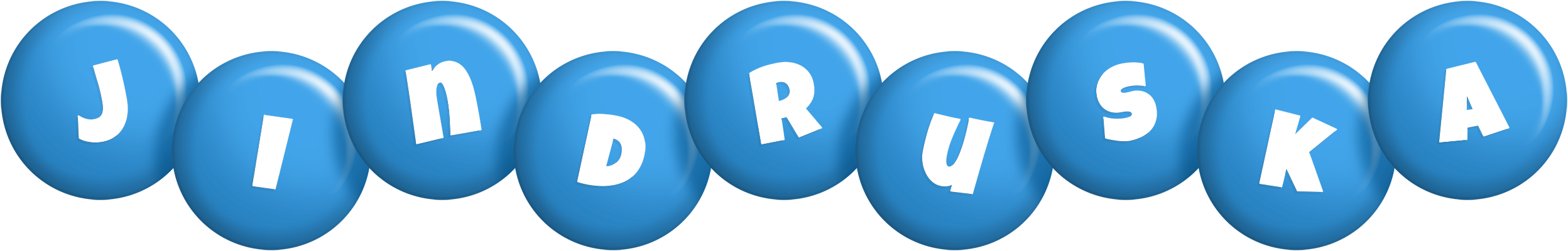 Jindruska candy-blue logo