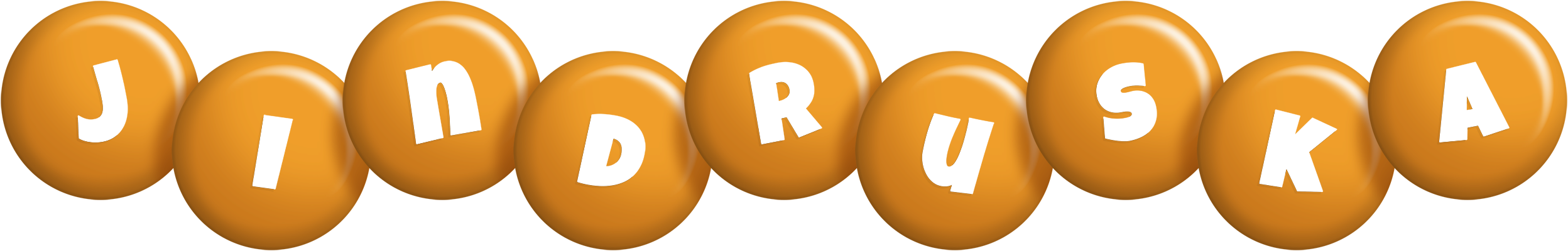 Jindruska candy-orange logo