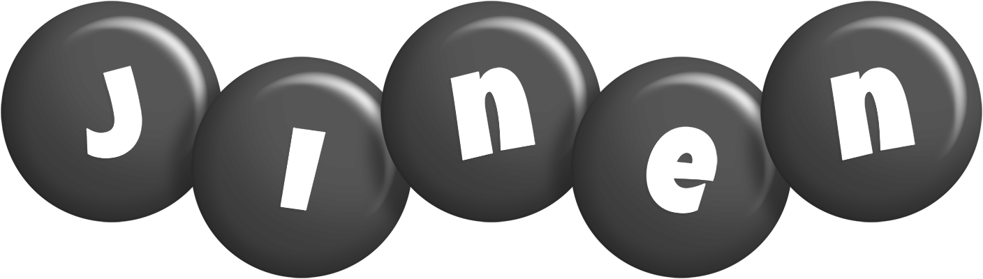 Jinen candy-black logo