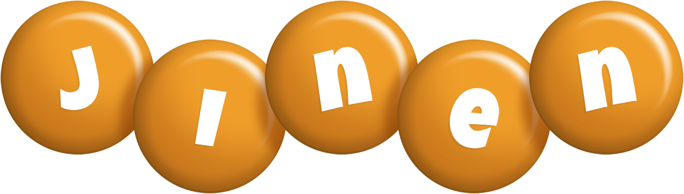Jinen candy-orange logo