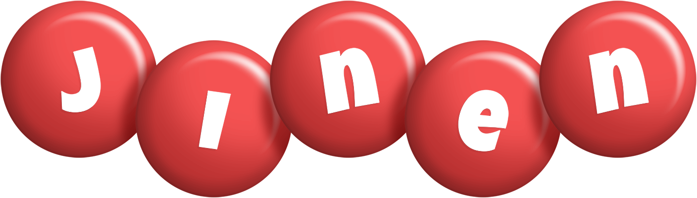 Jinen candy-red logo