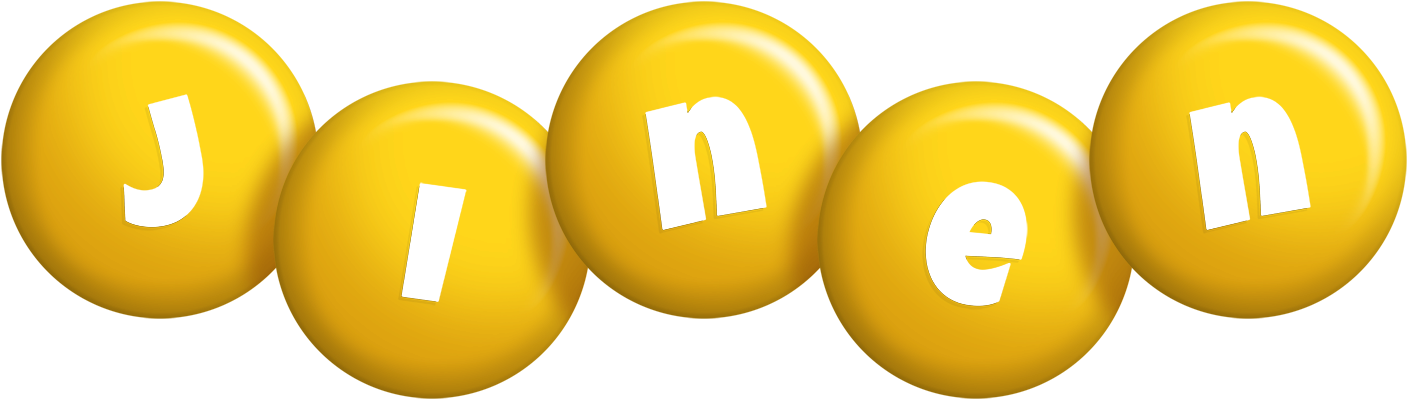 Jinen candy-yellow logo