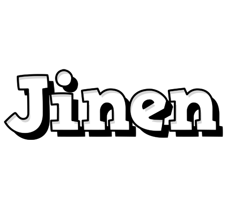 Jinen snowing logo