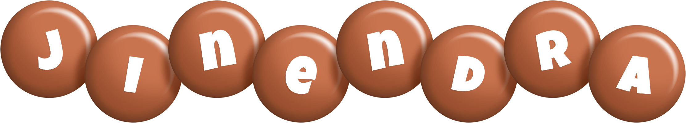 Jinendra candy-brown logo