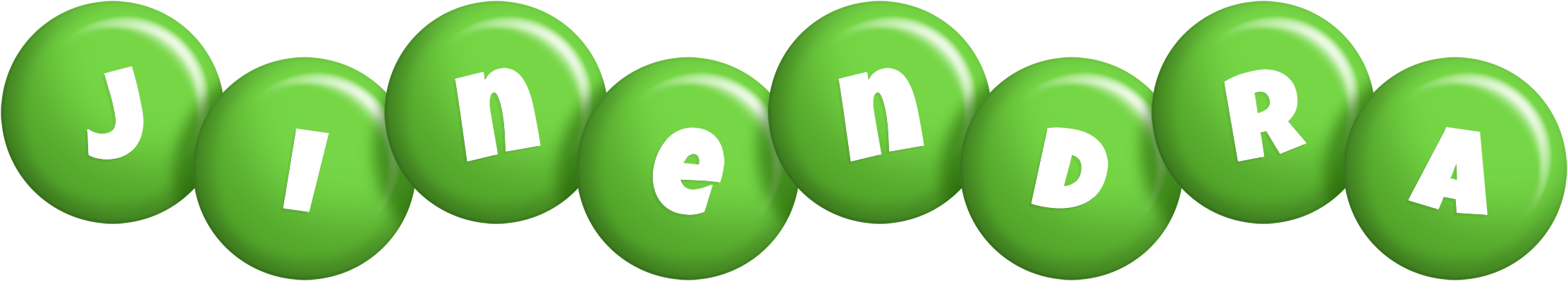Jinendra candy-green logo