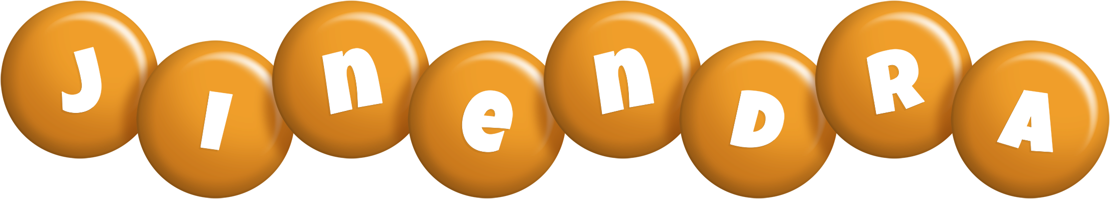 Jinendra candy-orange logo