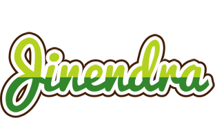 Jinendra golfing logo