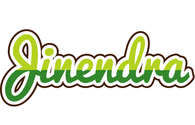 Jinendra golfing logo