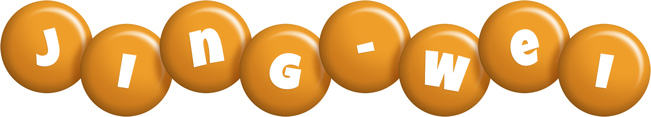 Jing-Wei candy-orange logo
