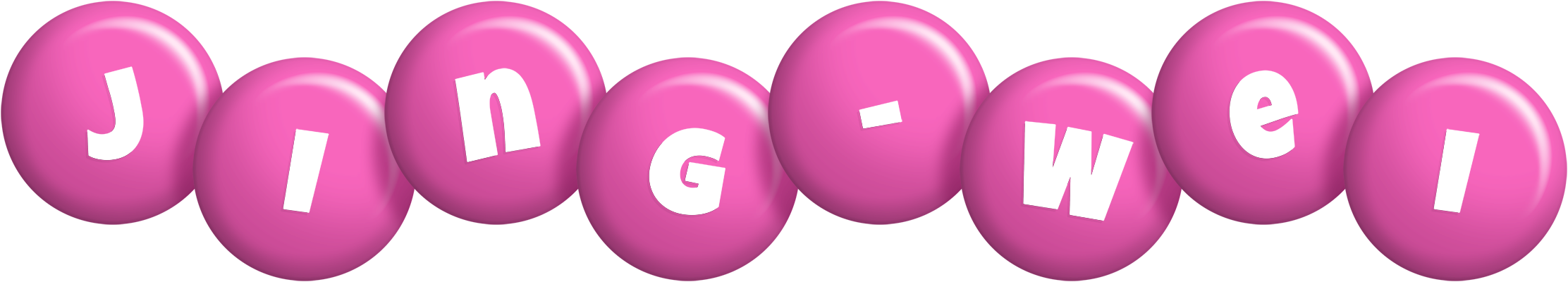 Jing-Wei candy-pink logo