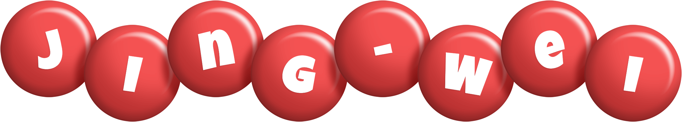 Jing-Wei candy-red logo