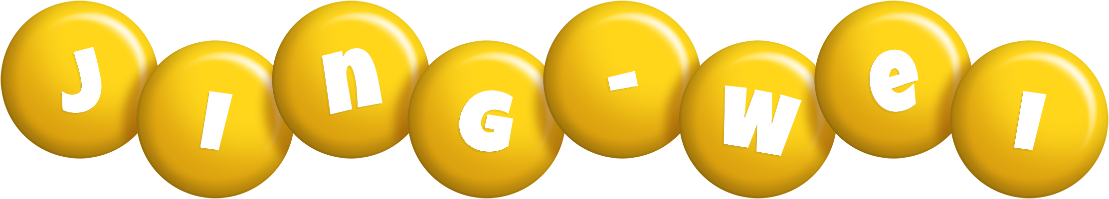 Jing-Wei candy-yellow logo