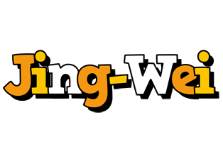 Jing-Wei cartoon logo