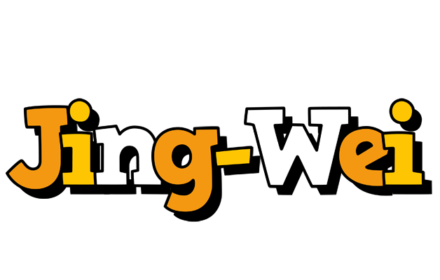 Jing-Wei cartoon logo