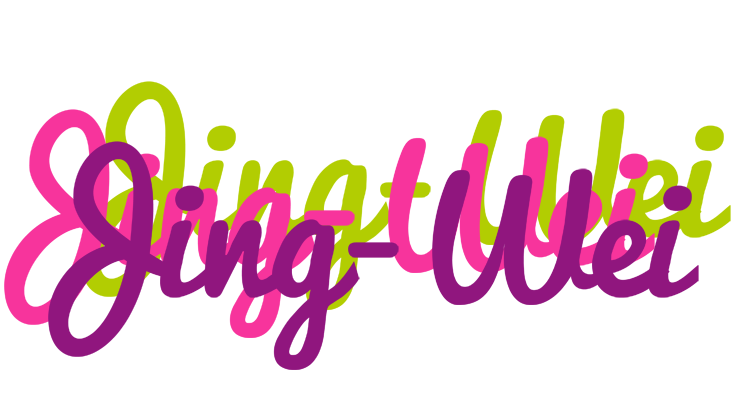 Jing-Wei flowers logo