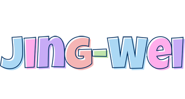 Jing-Wei pastel logo