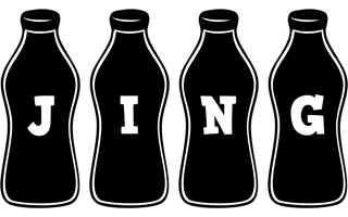 Jing bottle logo