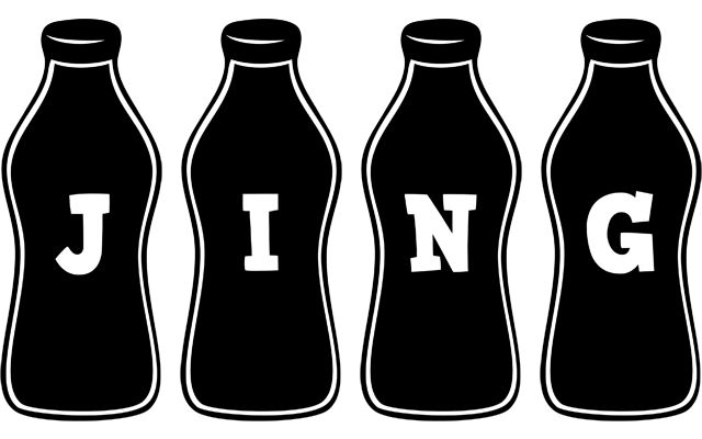Jing bottle logo