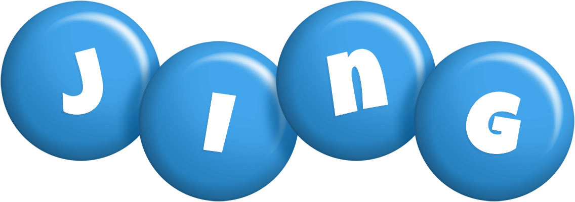 Jing candy-blue logo