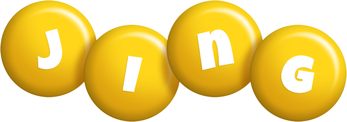Jing candy-yellow logo