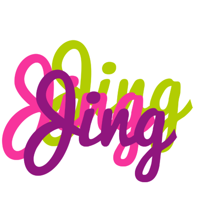 Jing flowers logo