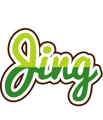Jing golfing logo