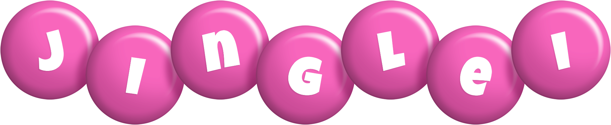 Jinglei candy-pink logo