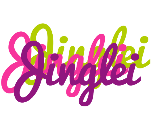 Jinglei flowers logo