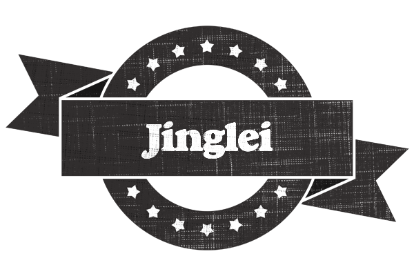 Jinglei grunge logo