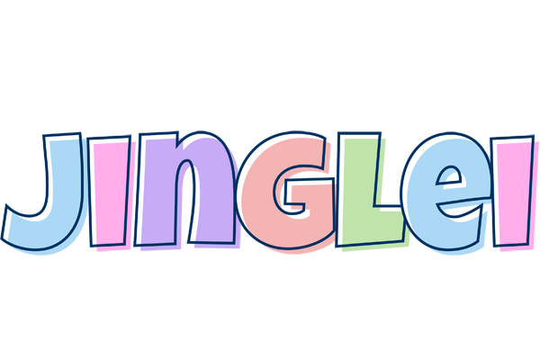 Jinglei pastel logo