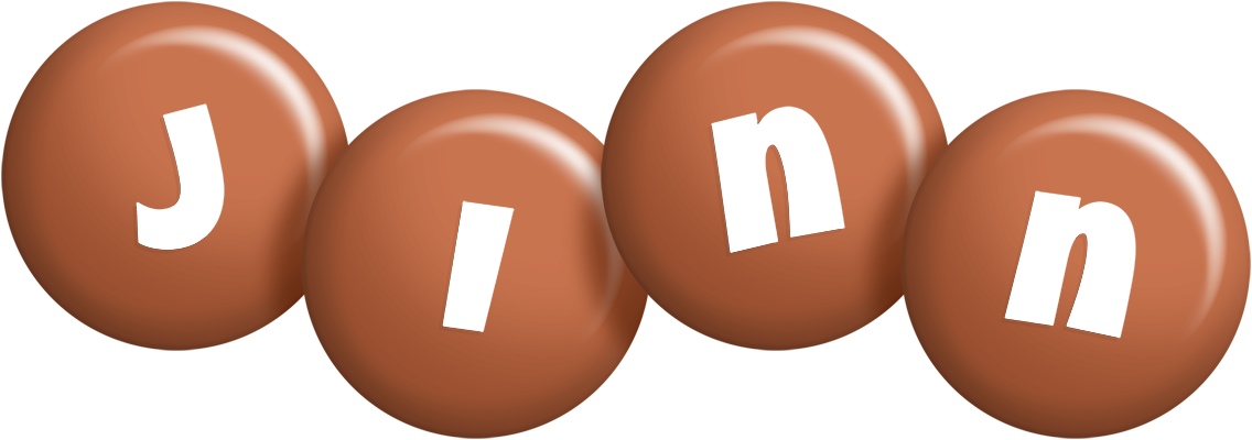Jinn candy-brown logo