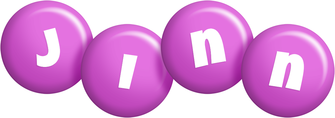 Jinn candy-purple logo