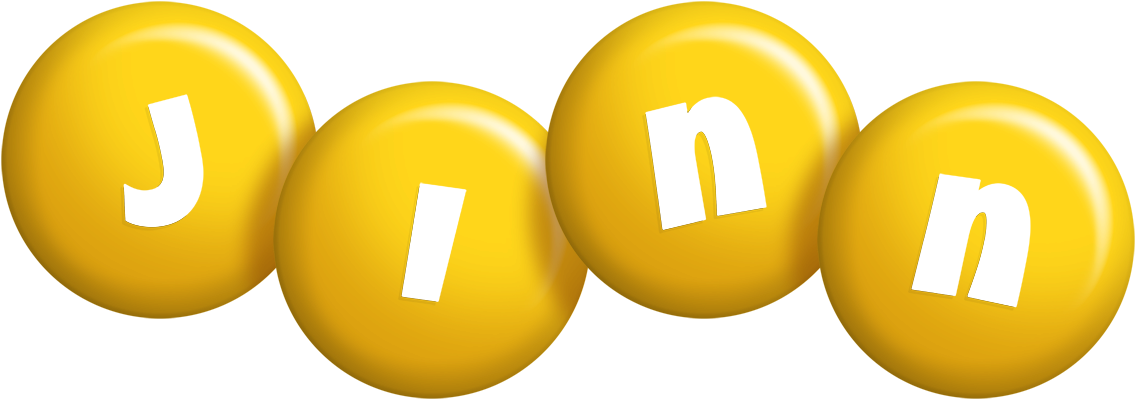 Jinn candy-yellow logo