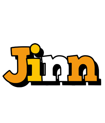 Jinn cartoon logo