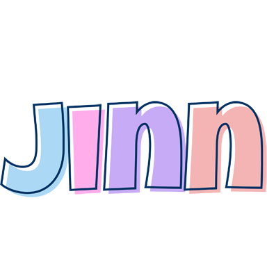 Jinn pastel logo