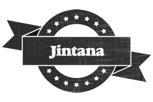 Jintana grunge logo