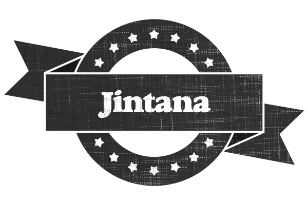 Jintana grunge logo
