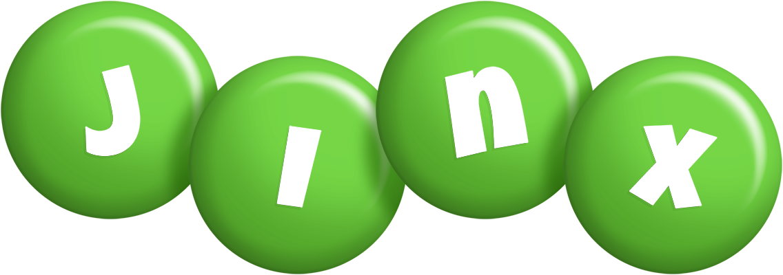 Jinx candy-green logo