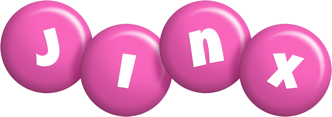 Jinx candy-pink logo
